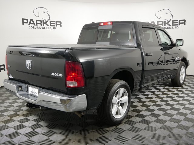 Used 2018 Black Clearcoat Ram Crew Cab SLT image 5
