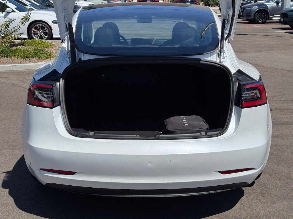 Used 2023 Pearl White Multi-Coat Tesla Base image 21