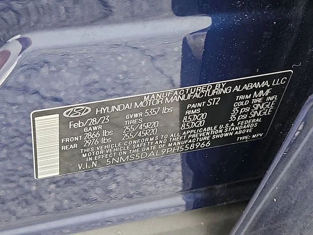 Used 2023 Blue Hyundai Calligraphy image 28