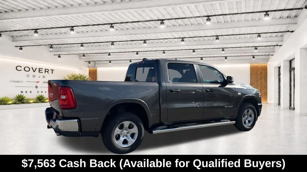 New 2026 Granite Crystal Metallic Clear-Coat Exterior Paint RAM Big Horn/Lone Star image 10