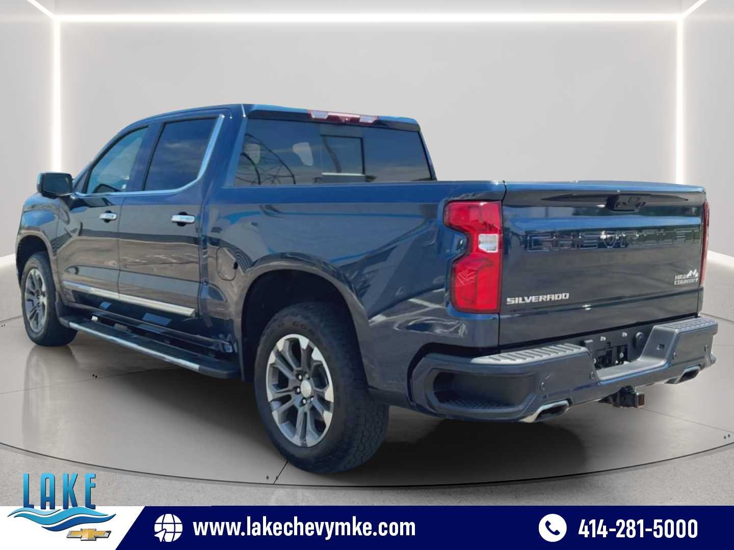 Certified Used 2022 Northsky Blue Metallic Chevrolet High Country image 6