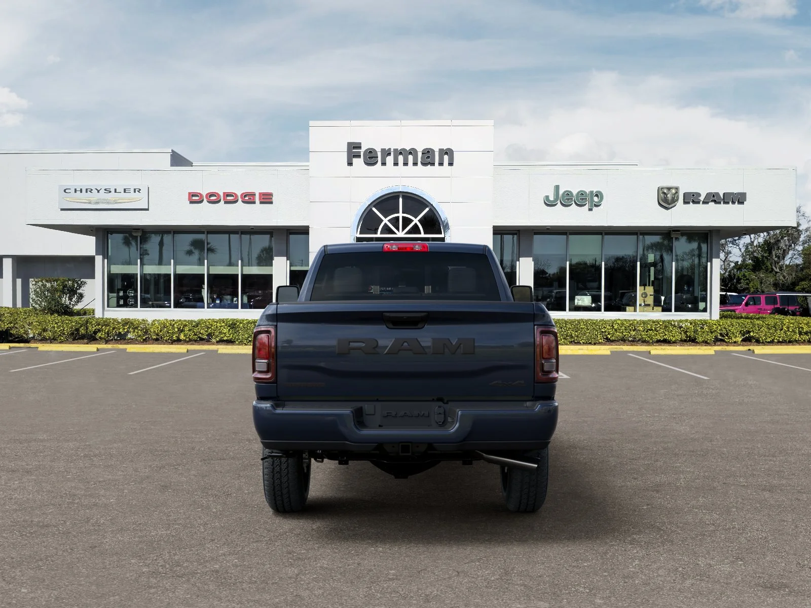 New 2026 Forged Blue Metallic Exterior Paint RAM Big Horn image 37