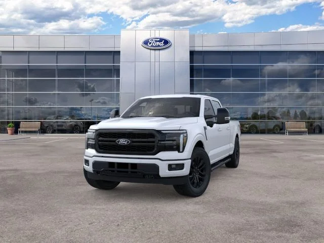 New 2026 White Metallic Ford Lariat image 2