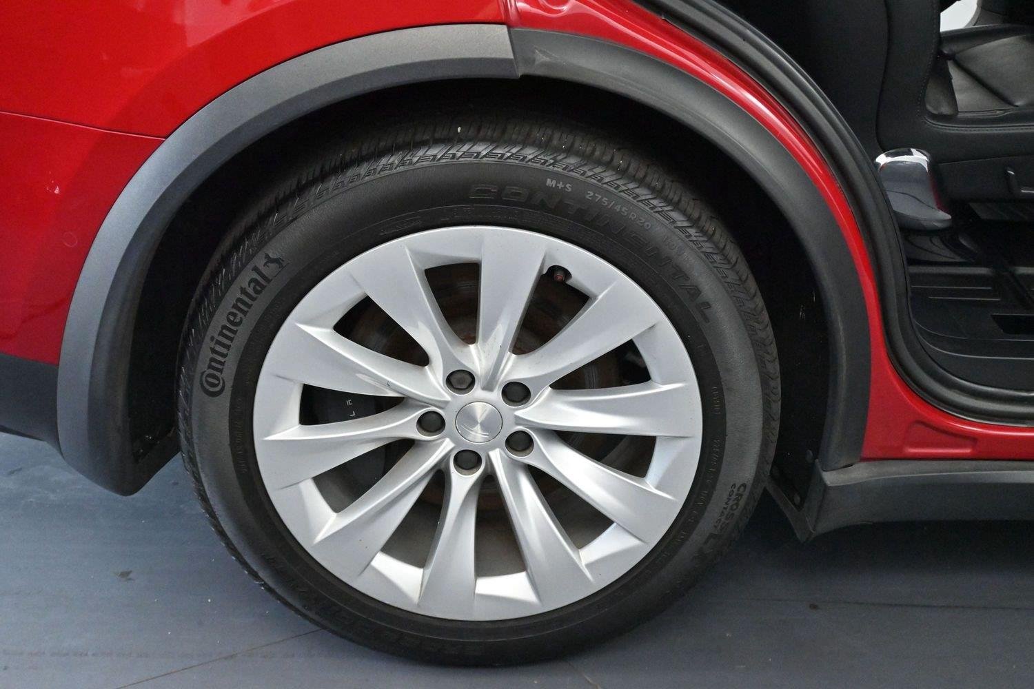 Used 2021 Red Multi-Coat Tesla Long Range Plus image 35