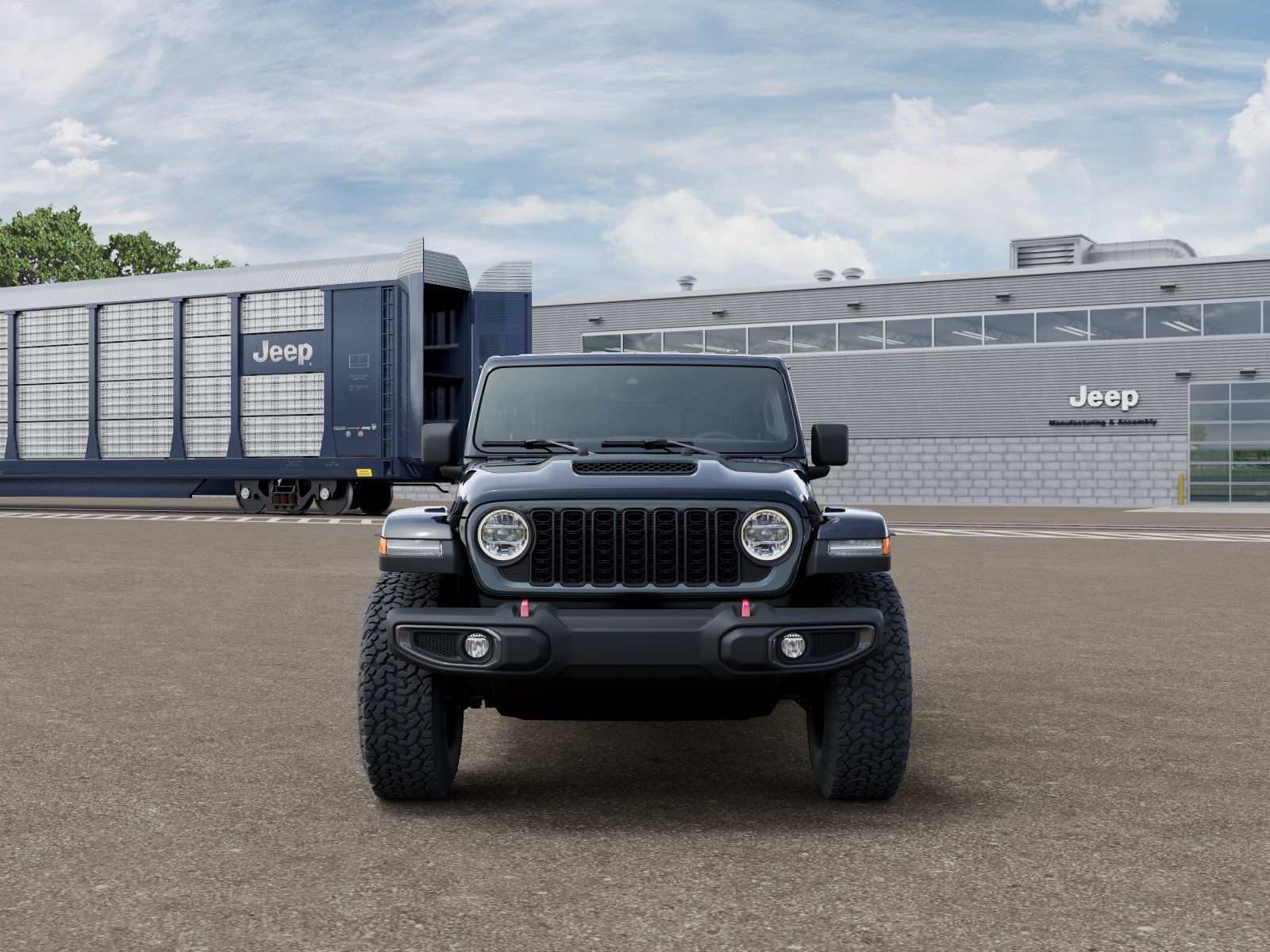 New 2026 Black Clear-Coat Exterior Paint Jeep Rubicon image 6