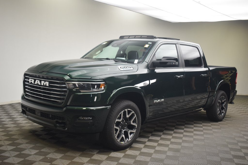 New 2026 Serrano-Green Metallic Exterior Paint RAM Laramie image 18