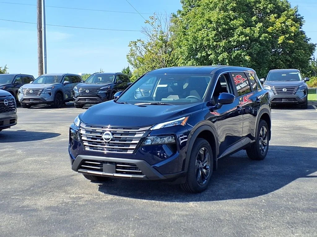 New 2026 Deep Ocean Blue Pearl Nissan SV image 2