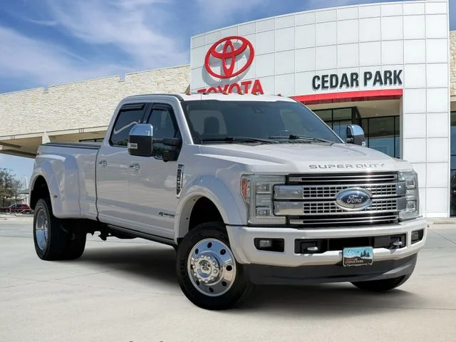 2018 Ford F-450SD Platinum