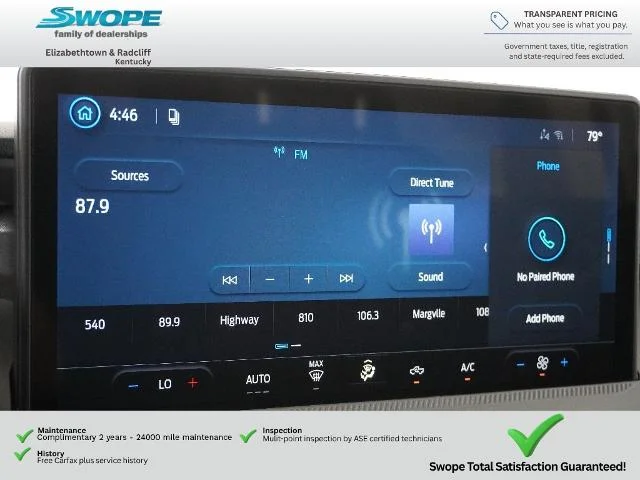 New 2026 Carbonized Gray Metallic Ford XLT image 61
