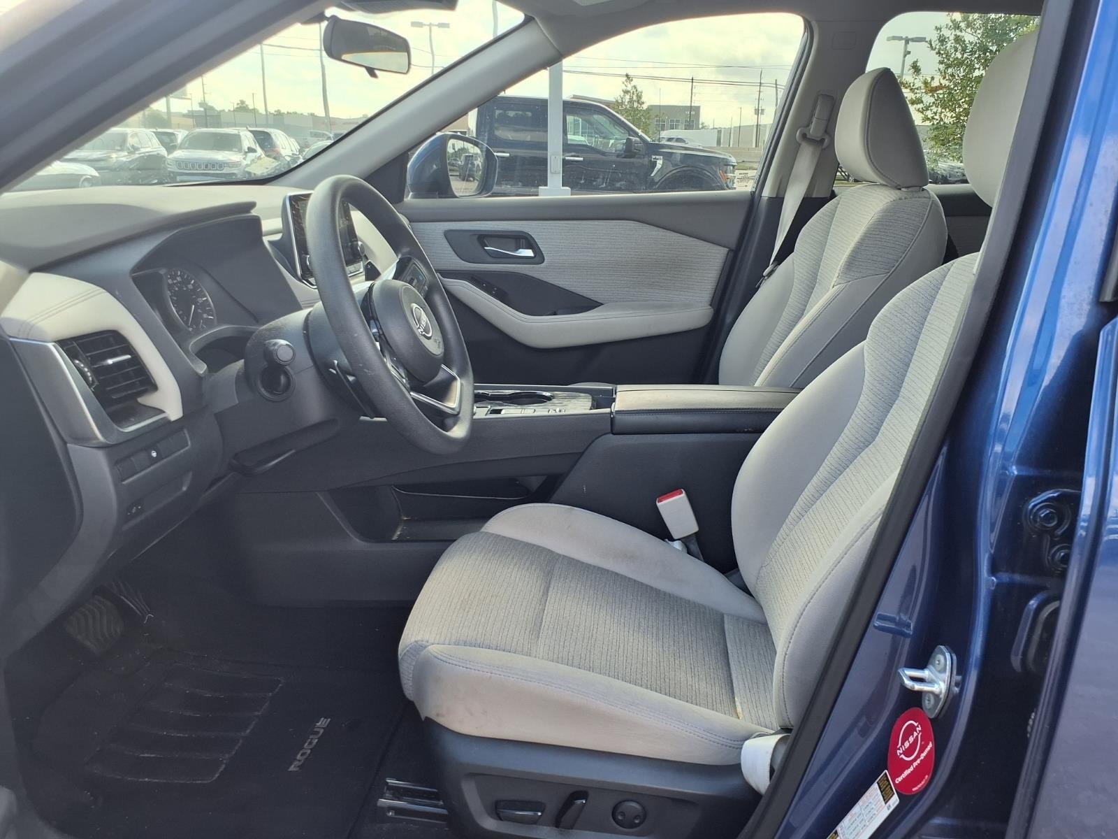 2022 Nissan Rogue SV Blue at Robbins Nissan