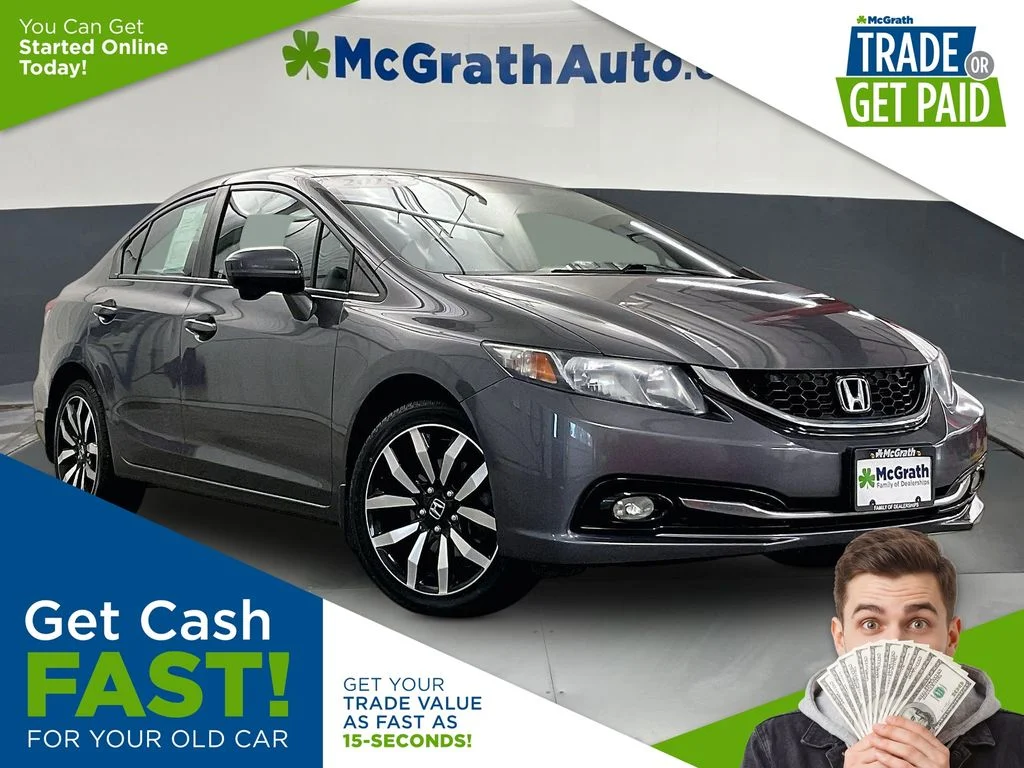 Used 2015 Gray Honda EX-L image 1