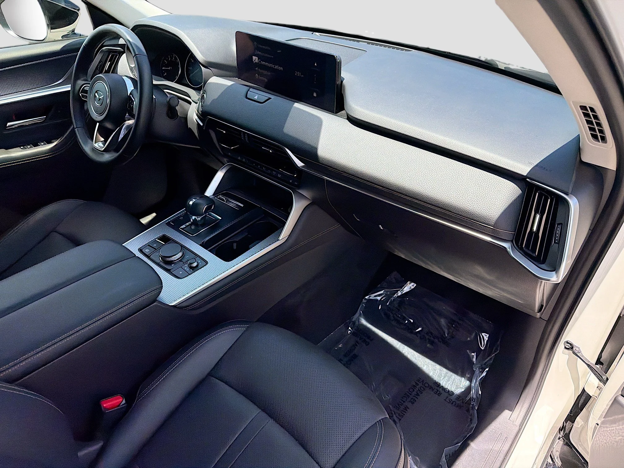 Used 2025 Rhodium White Premium Mazda 3.3 Turbo Preferred Package image 14