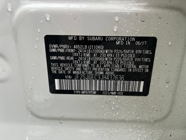 Used 2018 Crystal White Pearl Subaru 2.0XT Premium image 19