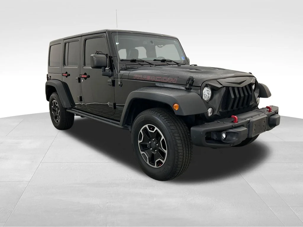 Used 2017 Black Jeep Unlimited Rubicon image 8