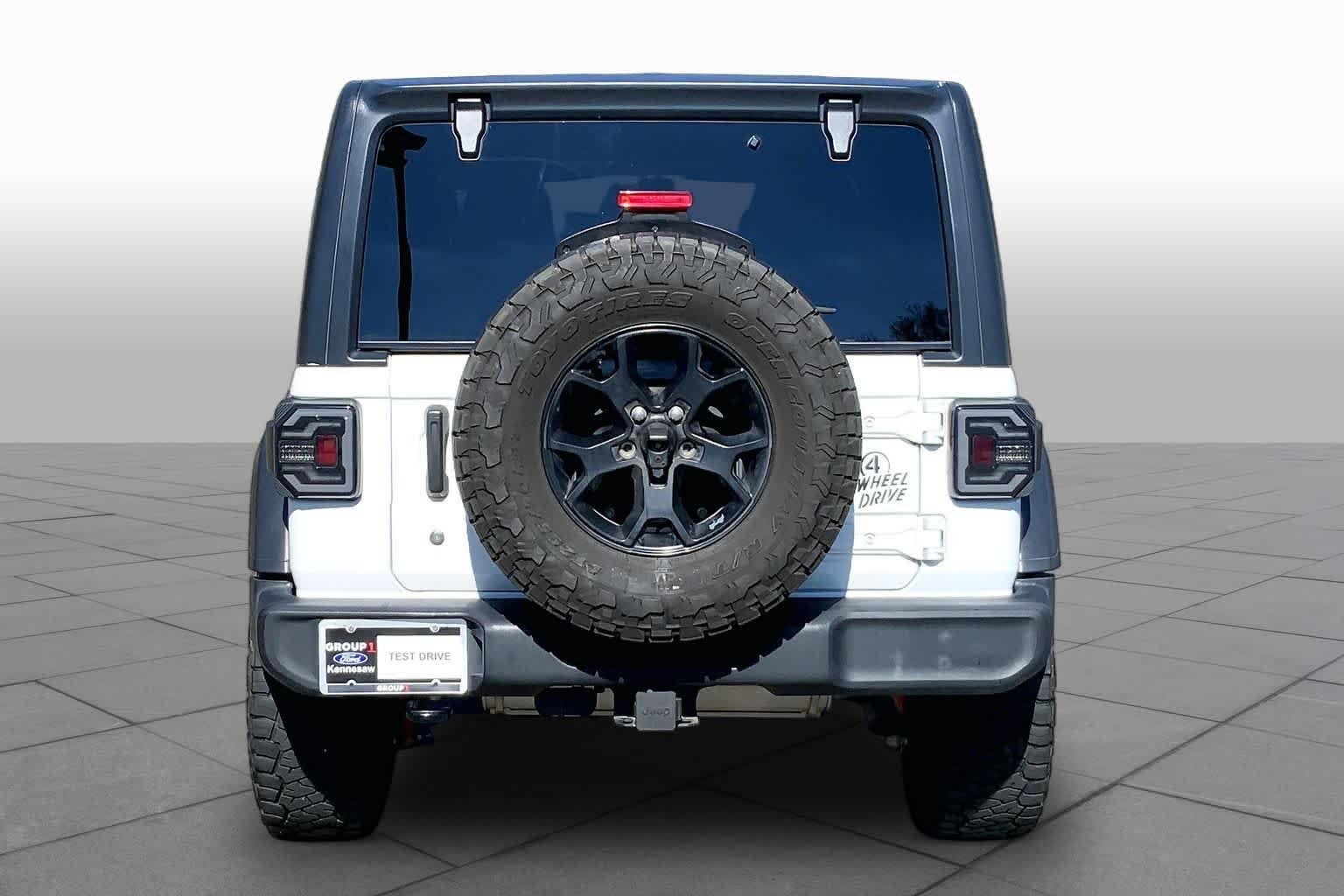 Used 2020 Bright White Clearcoat Jeep Willys Sport image 5