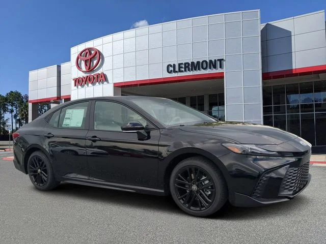 New 2026 Midnight Black Metallic Toyota SE image 1