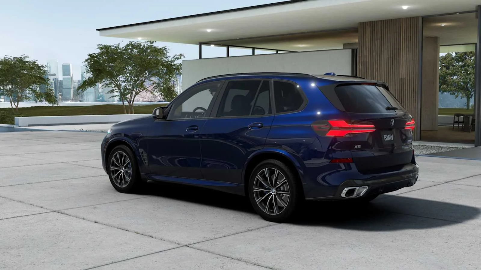 New 2026 Tanzanite Blue II Metallic BMW M60i image 2
