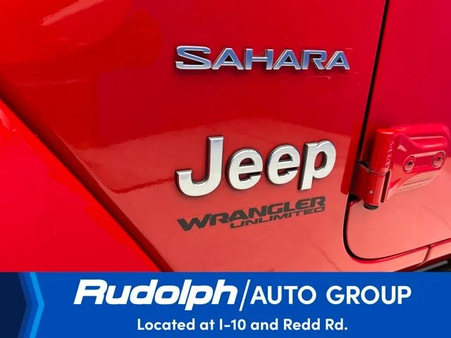 Used 2019 Red Jeep Unlimited Sahara image 11