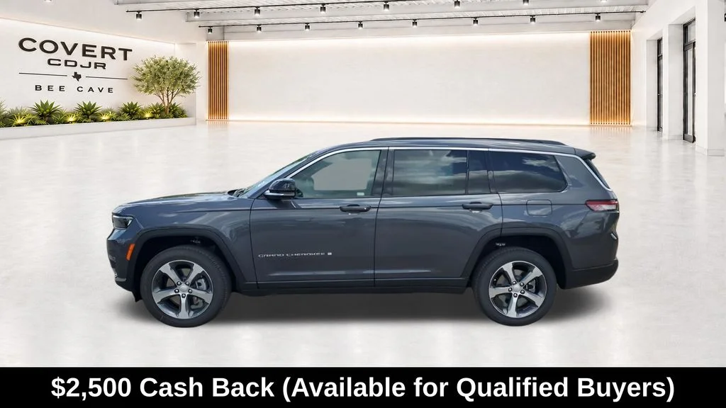 New 2025 Baltic Gray Metallic Clear-Coat Exterior Paint Jeep Limited image 18