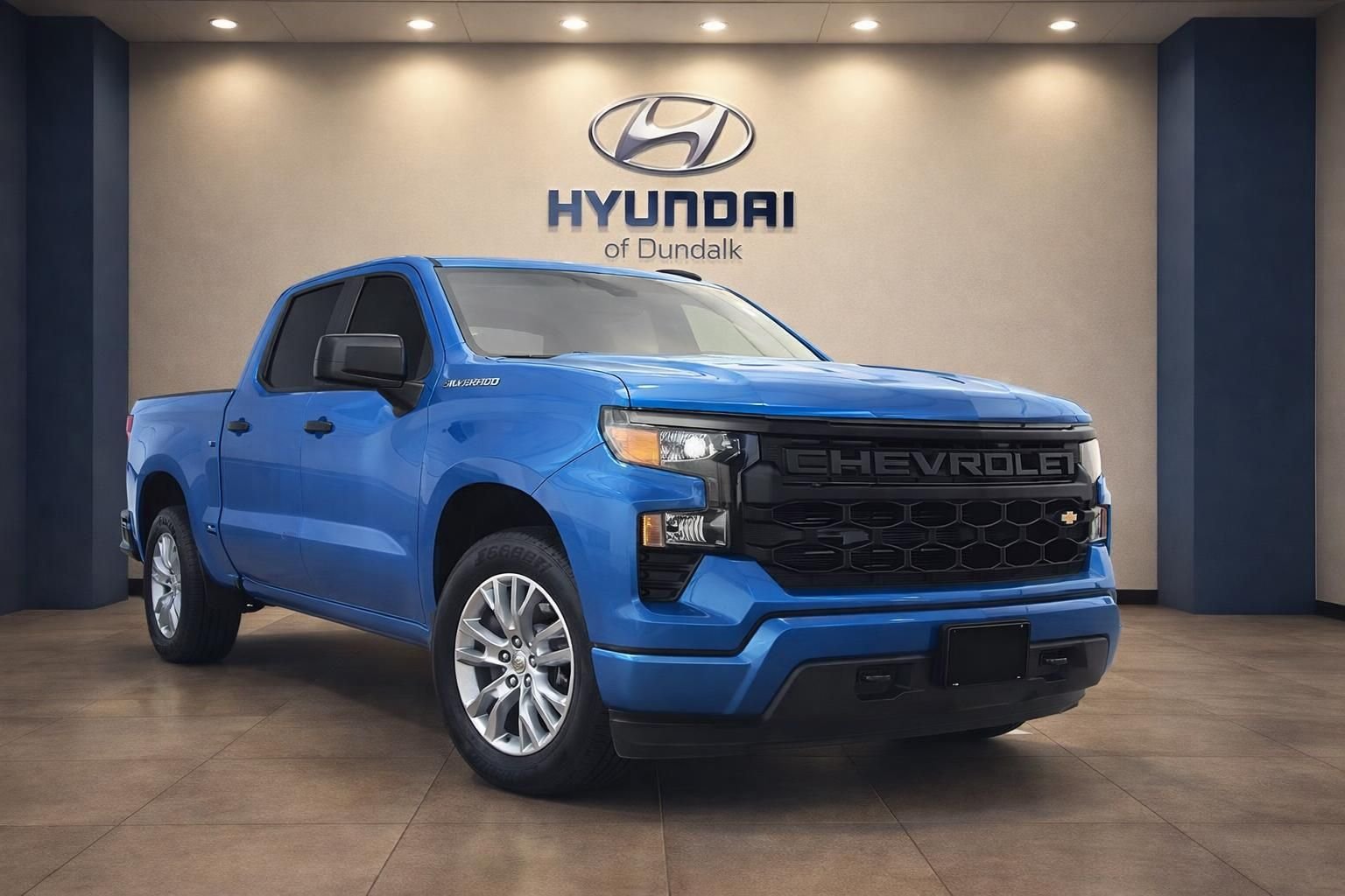 Used 2024 Blue Chevrolet Custom image 3