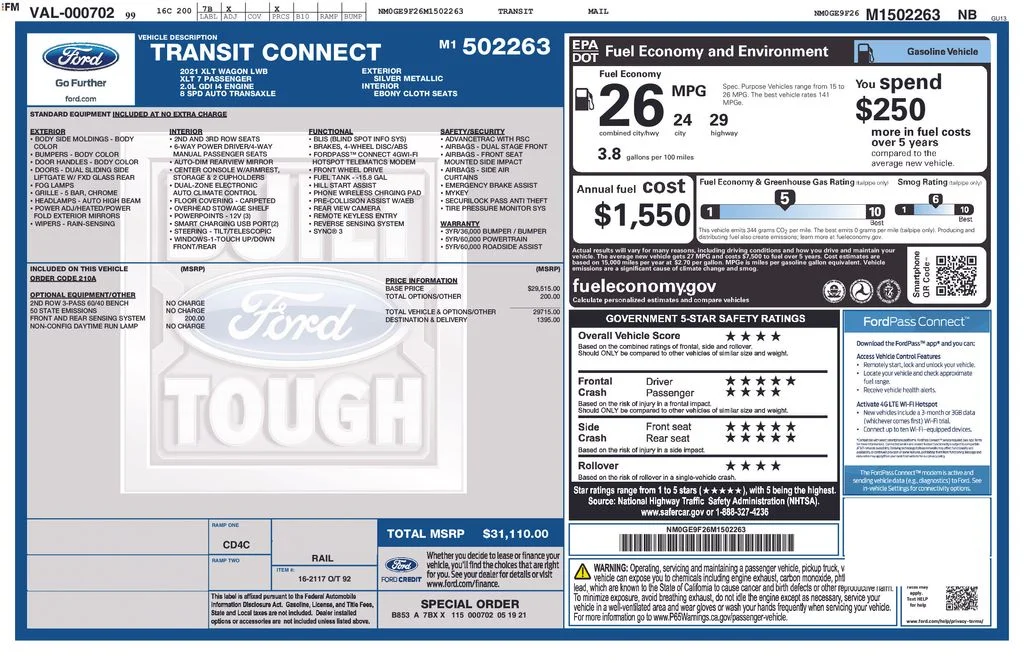 Used 2021 Silver Ford XLT image 17