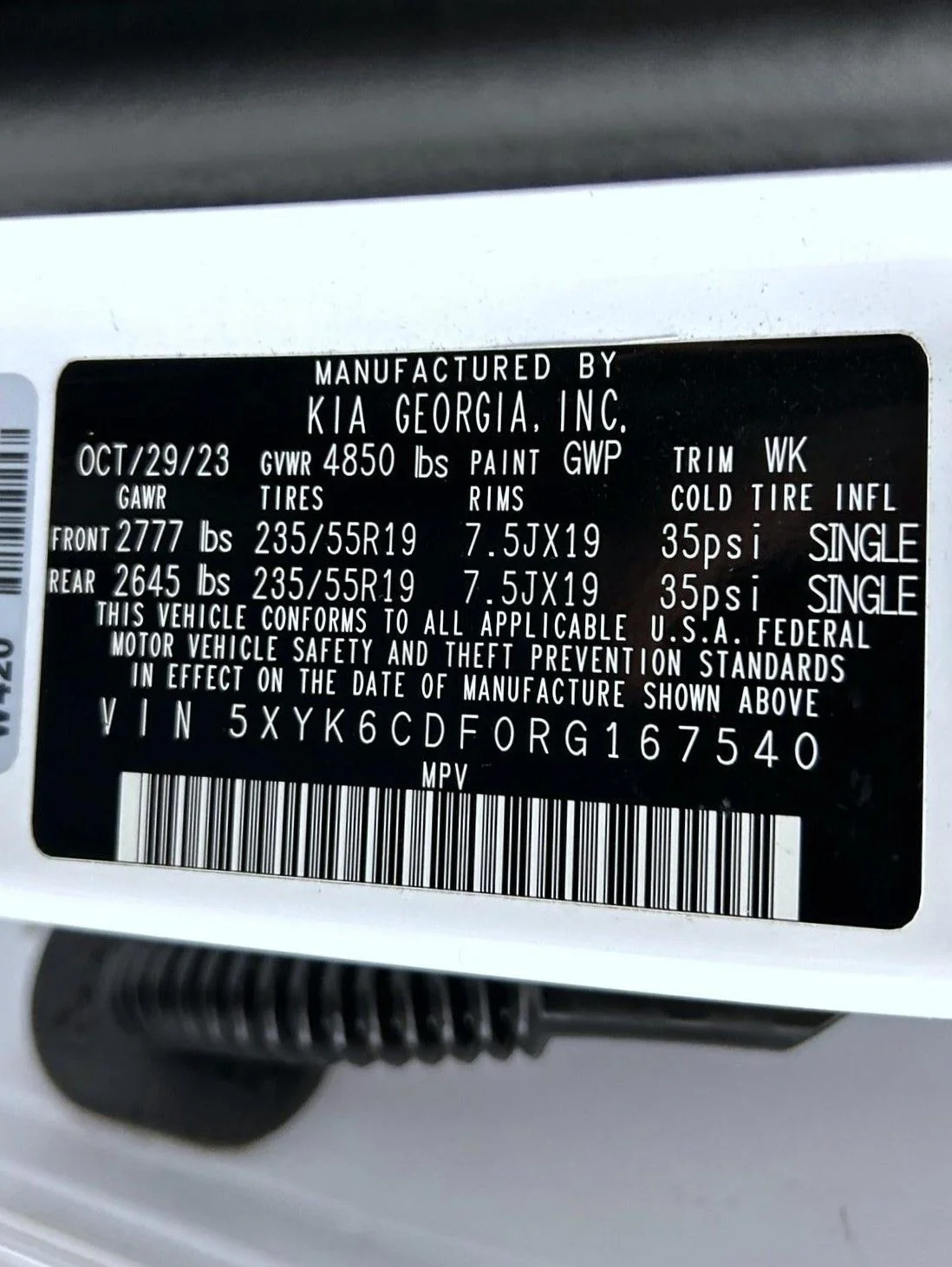 Used 2024 White Kia X-Line image 25