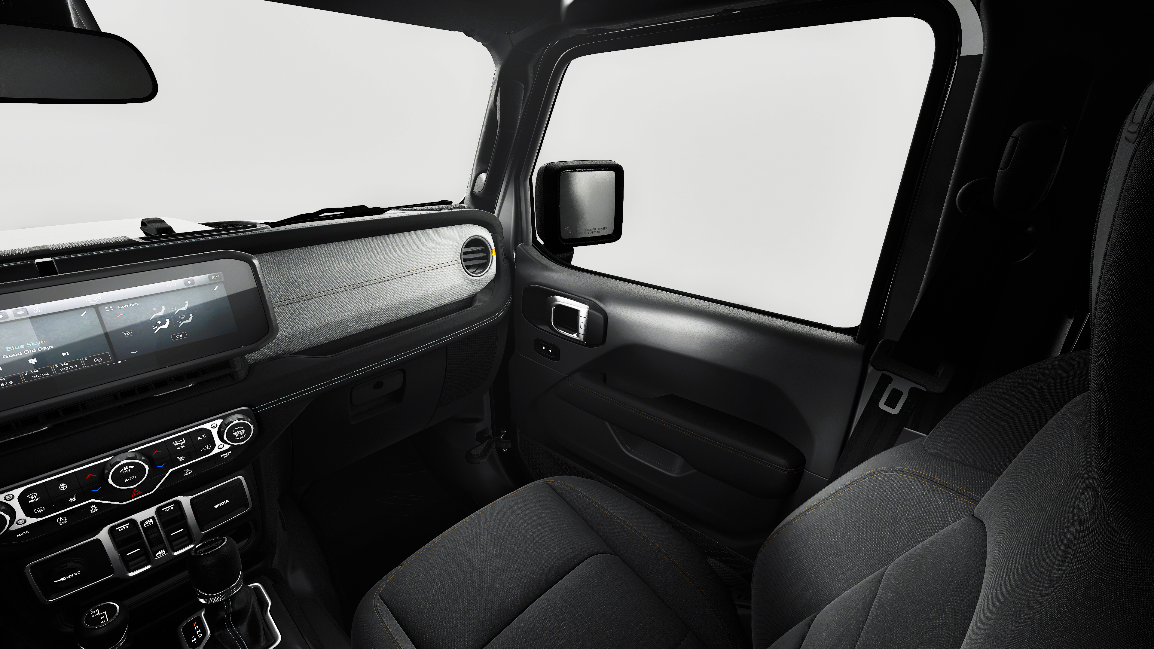 New 2027 Black Clear-Coat Paint Jeep Sahara image 19
