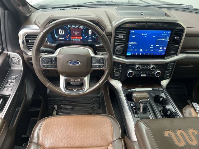 Used 2023 Antimatter Blue Metallic Ford King Ranch image 19