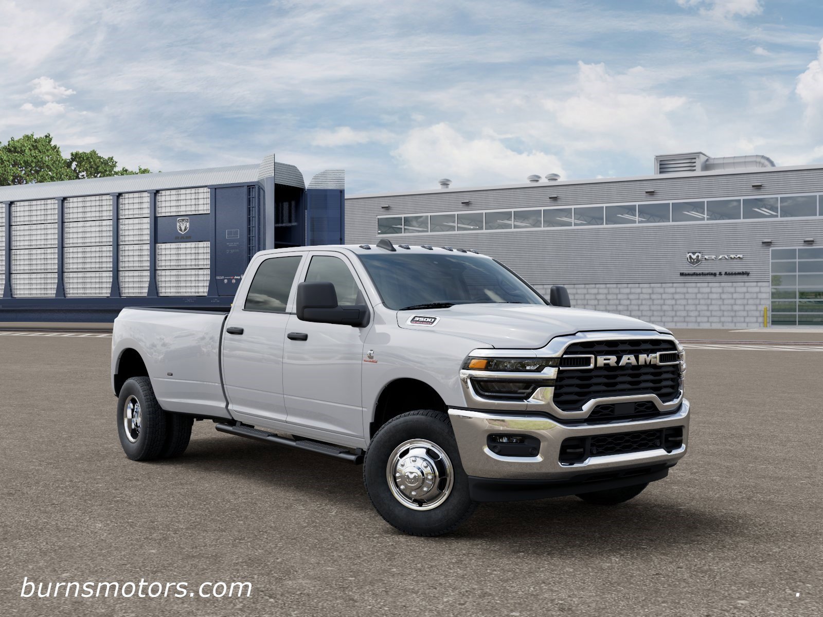 New 2026 Bright White Clear-Coat Exterior Paint RAM Tradesman Dually image 5