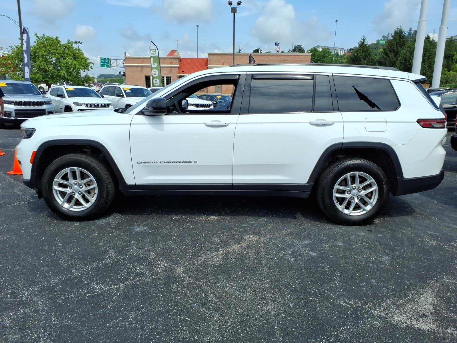Certified Used 2024 Bright White Clear Coat Jeep Laredo X image 6