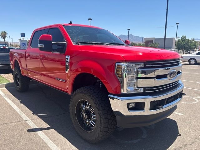 Used 2019 Race Red Ford Lariat image 15