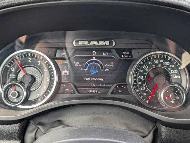 Used 2025 Diamond Black Ram Laramie image 26