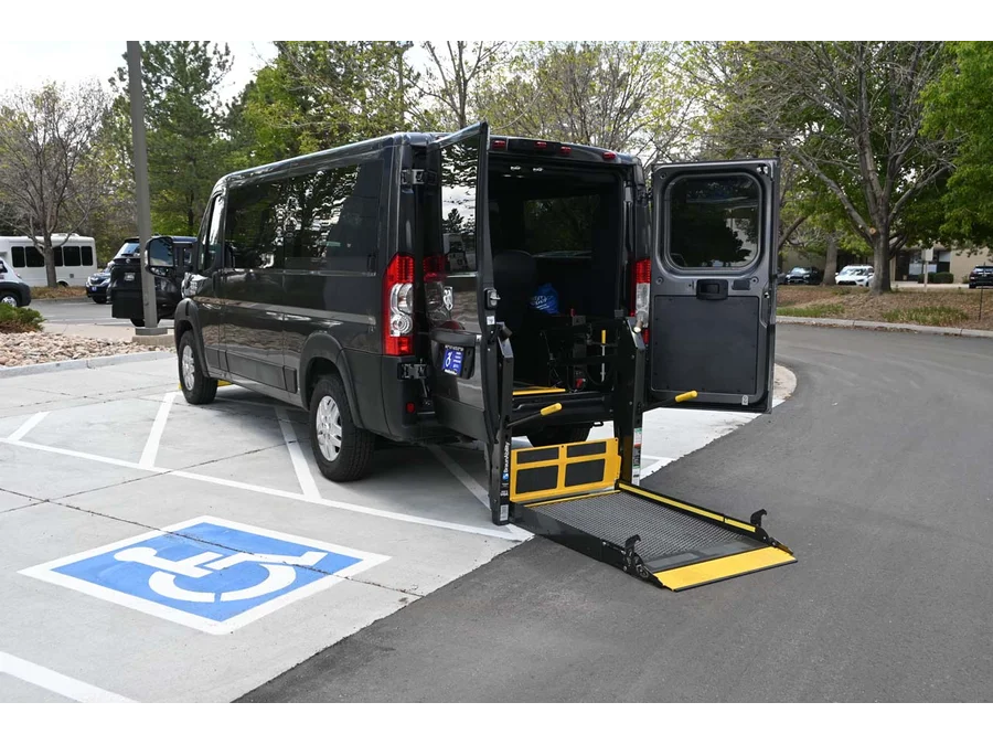 Used 2019 GRAY Ram 136 WB Mobility Handicap Van image 2