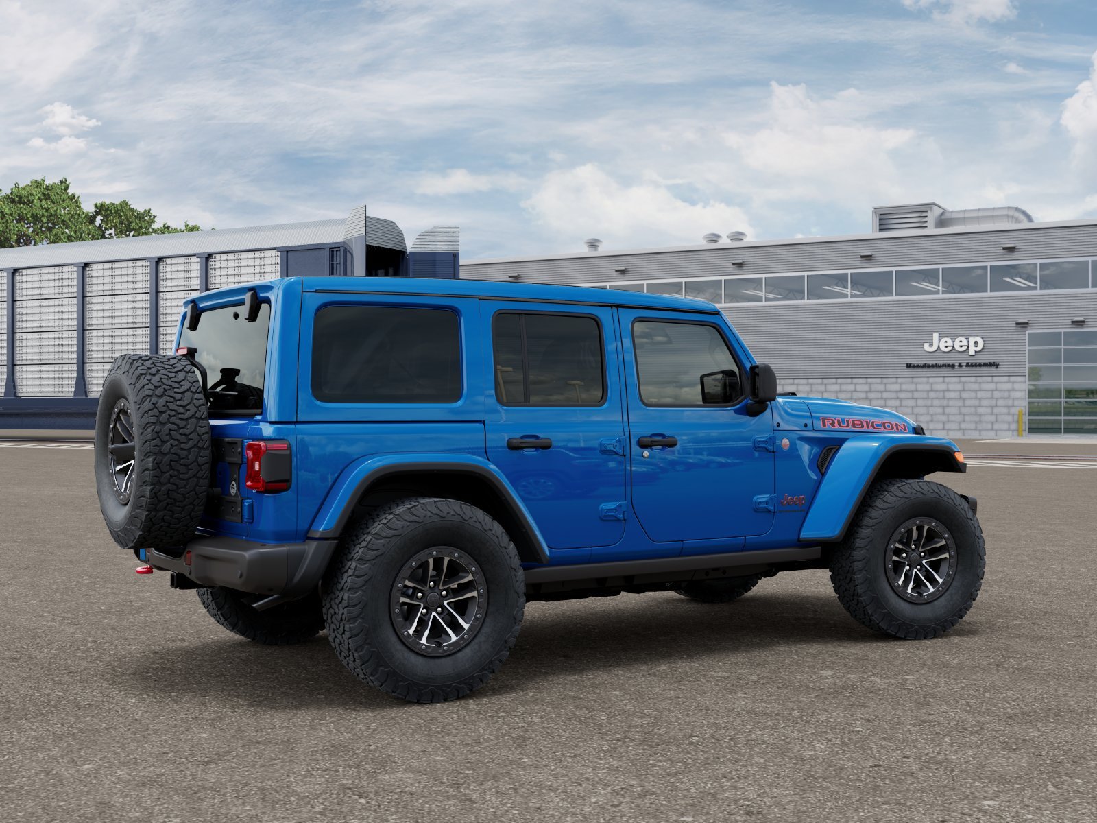 New 2026 Hydro Blue Pearlcoat Jeep Rubicon X image 4