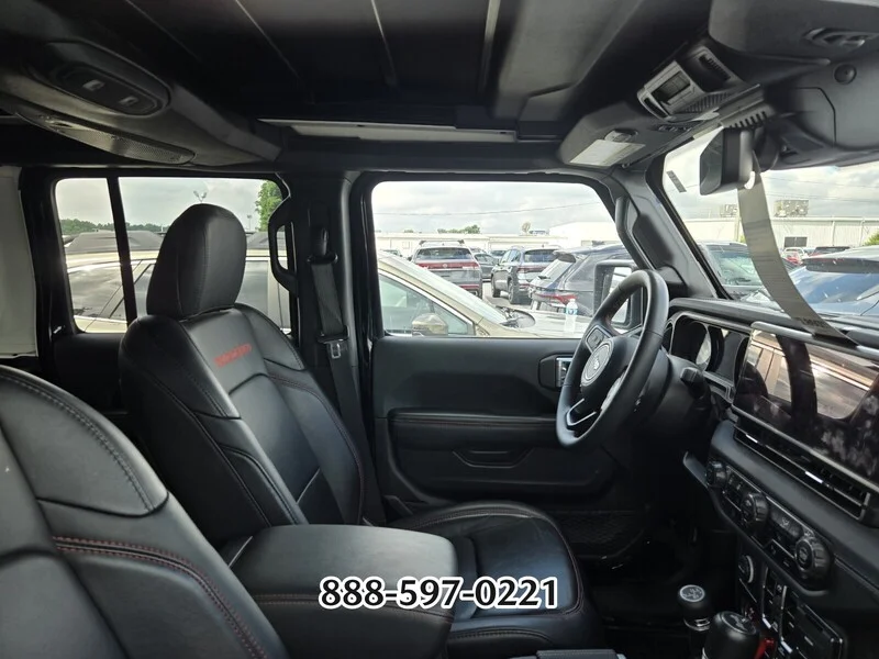 Used 2024 Black Clearcoat JEEP RUBICON X image 9