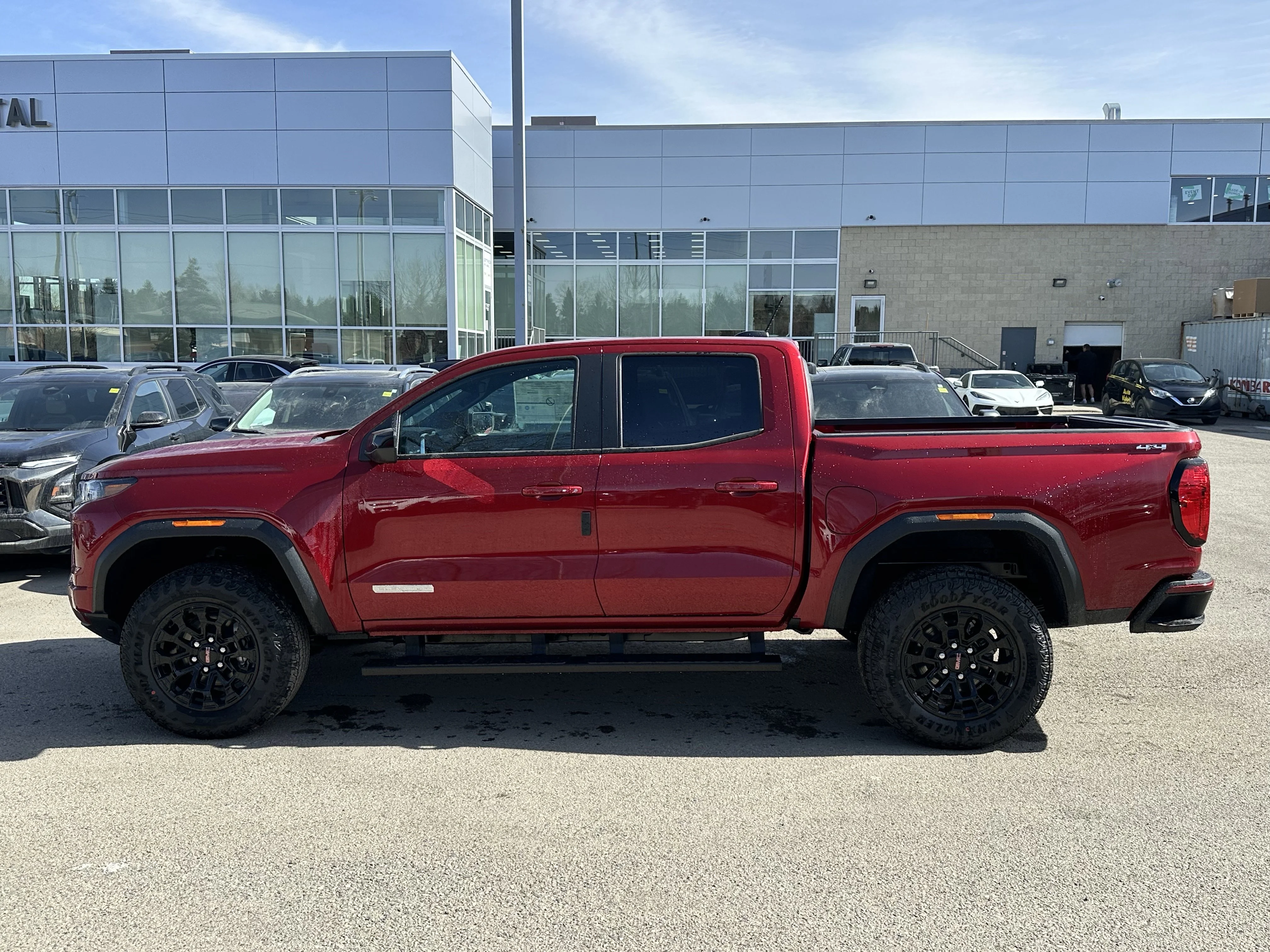 New 2026 Volcanic Red Tintcoat GMC Elevation image 3