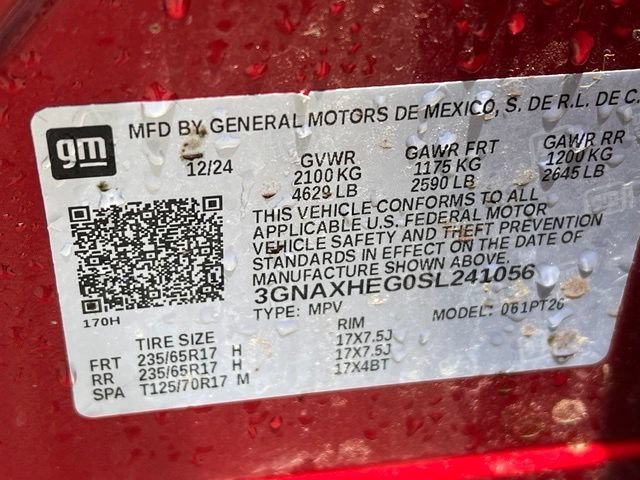Used 2025 Radiant Red Tintcoat Chevrolet LT image 14