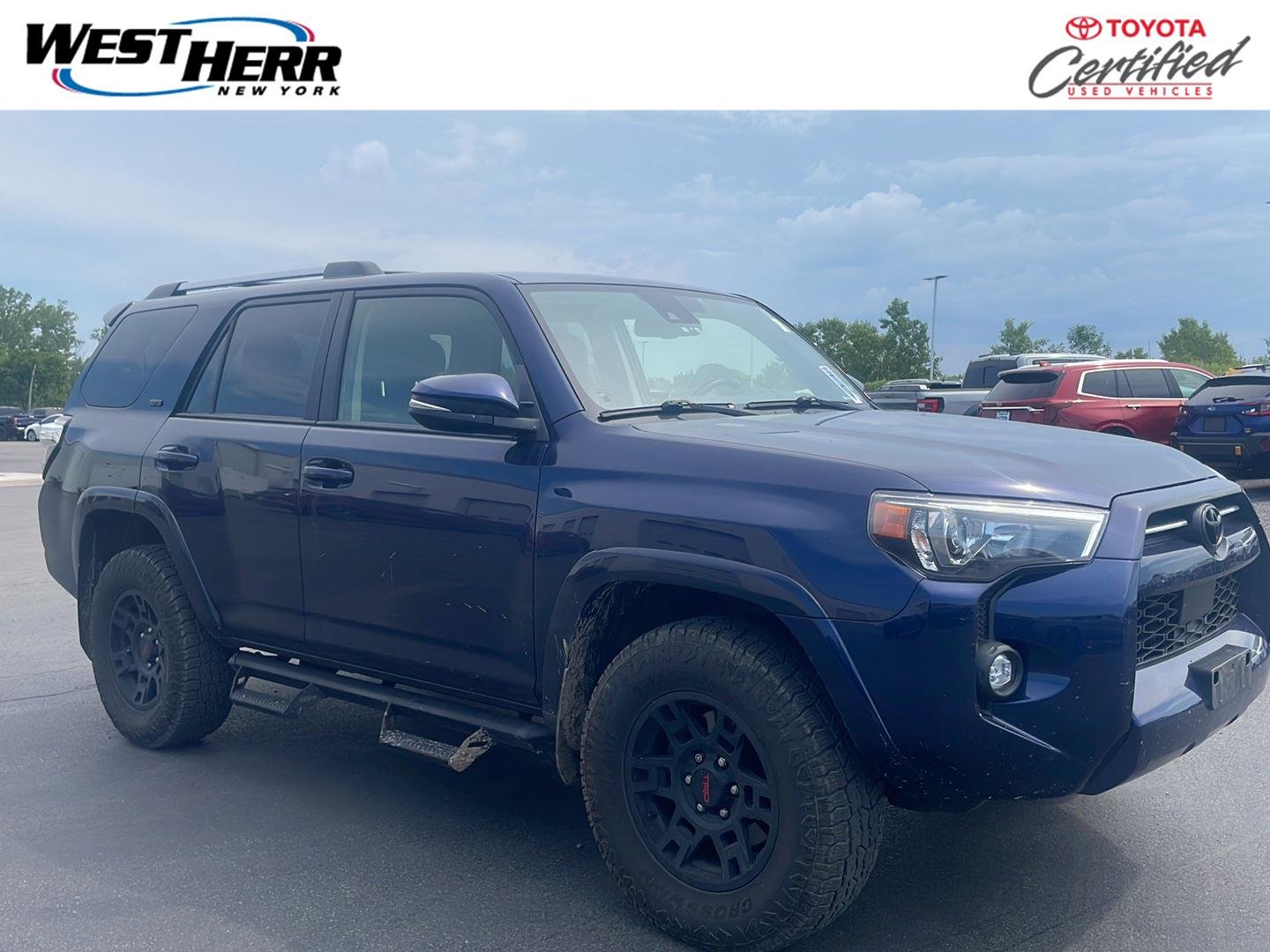 Certified Used 2023 Nautical Blue Metallic Toyota SR5 Premium image 1