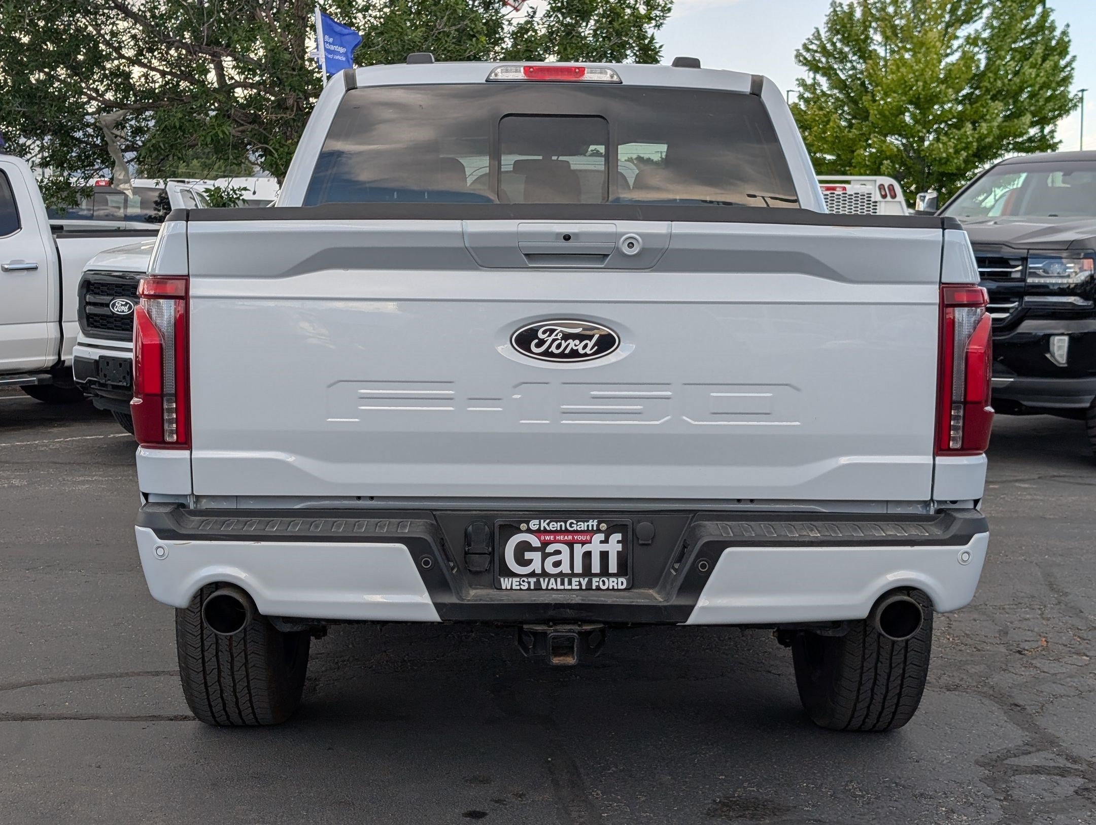 Certified Used 2025 Blue Ford LARIAT image 4