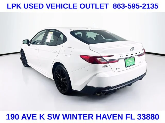 Used 2025 White Toyota SE image 5