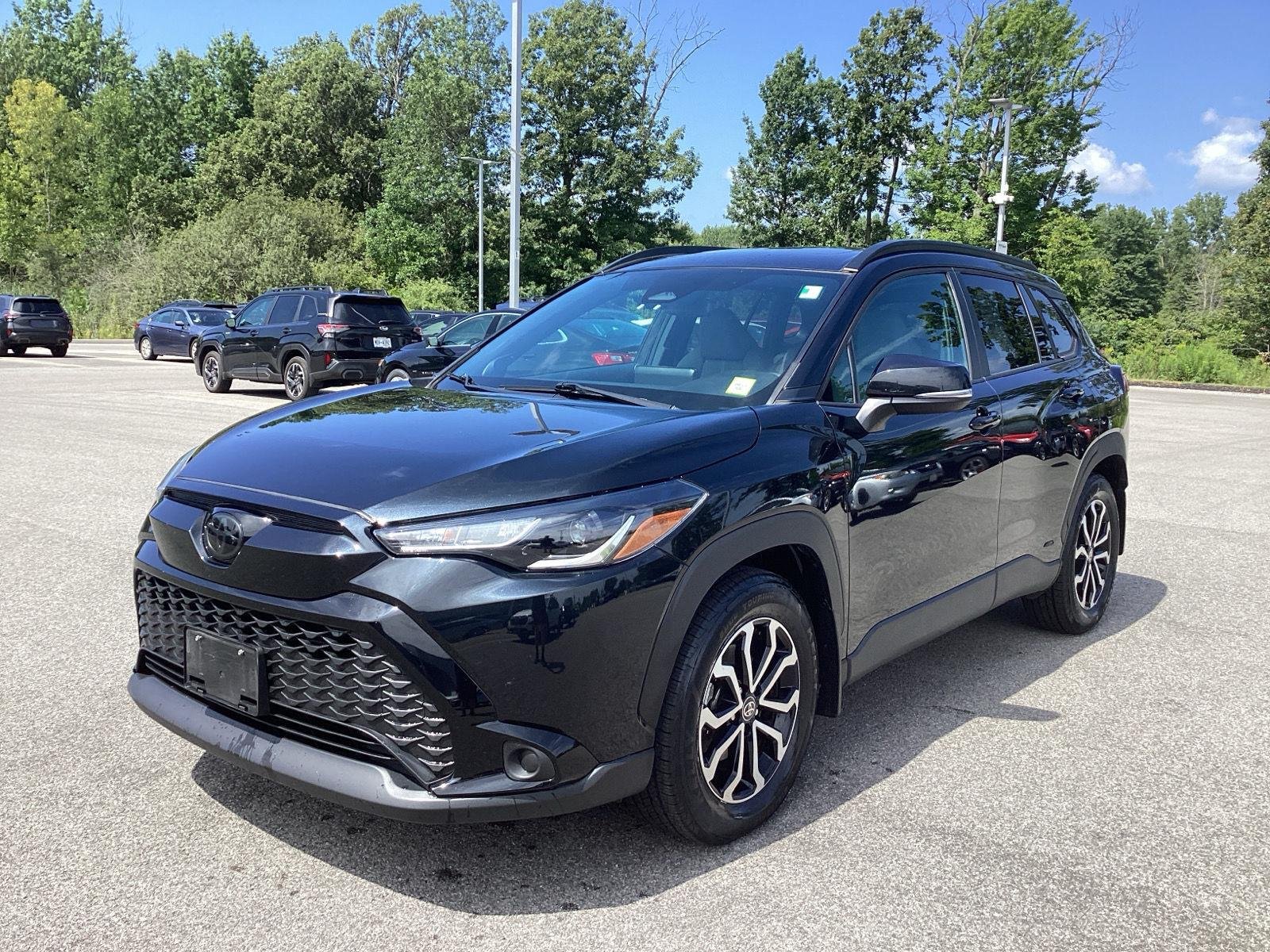 Used 2023 Jet Black Toyota Hybrid SE image 3