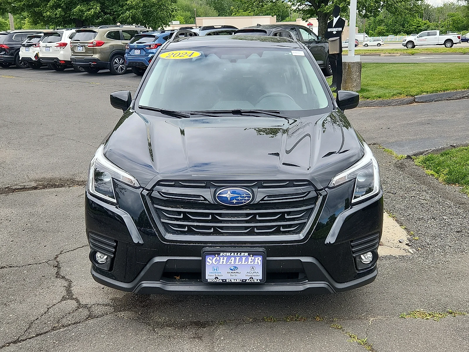 Certified Used 2024 Crystal Black Silica - CBS Subaru Premium image 2