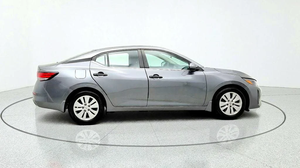 Used 2024 Atlantic Gray Metallic Nissan S CVT image 4