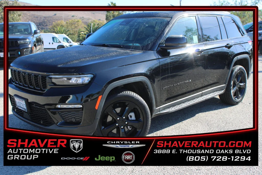 Used 2023 Black Jeep Limited image 1