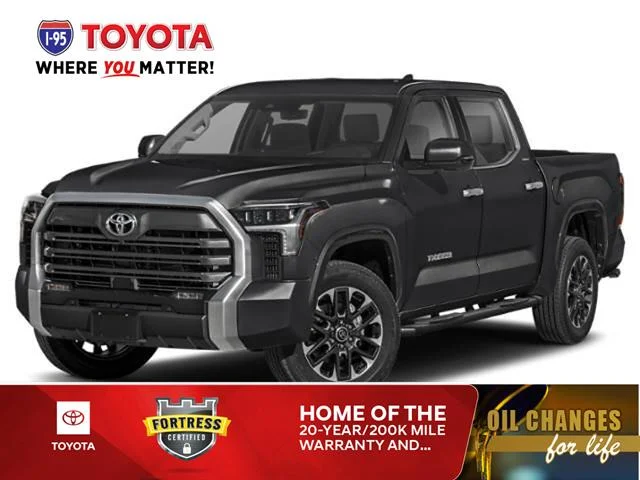 New 2026 Midnight Black Metallic Toyota Limited CrewMax 5.5