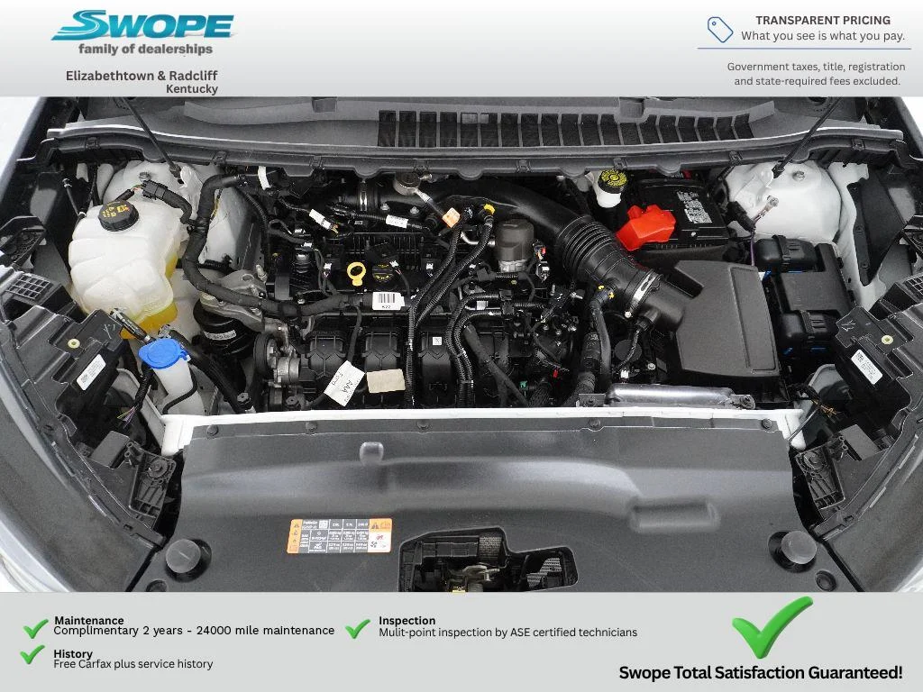 Certified Used 2023 OXFORD WHITE Ford SEL image 28