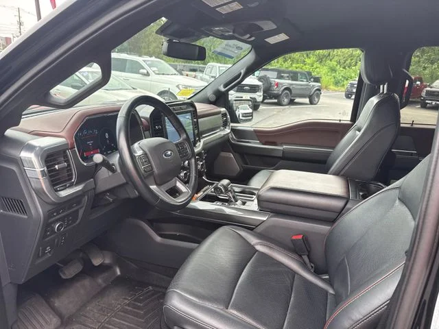 Certified Used 2021 Agate Black Metallic Ford Lariat image 12