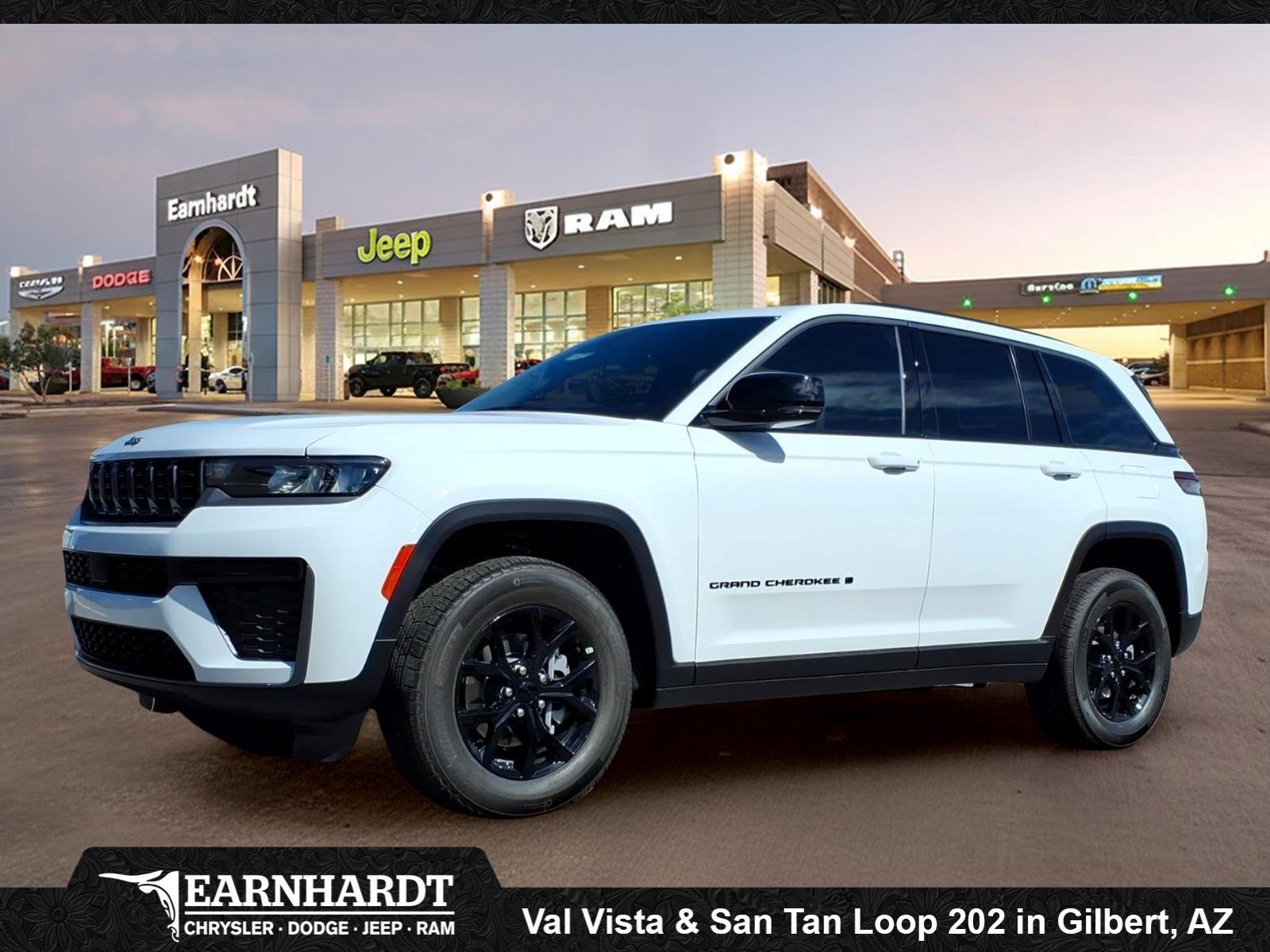 New 2026 Bright White Clear-Coat Exterior Paint Jeep Laredo Altitude image 1