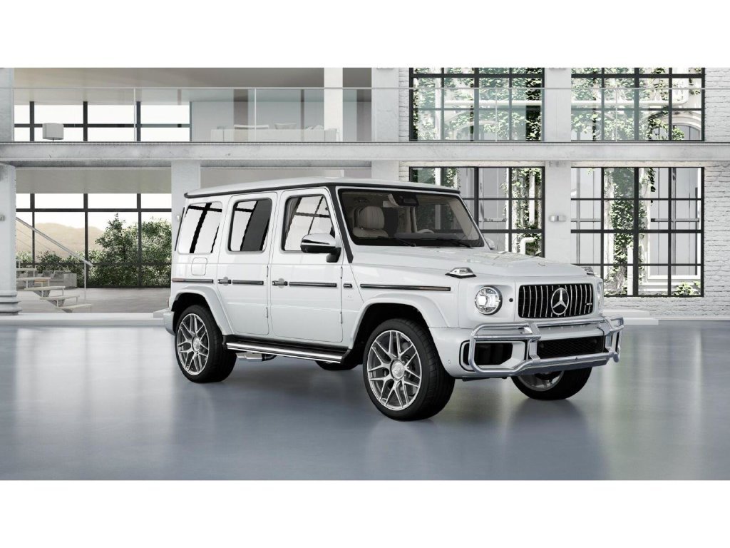 New 2027 MANUFAKTUR Moonlight White Metallic Mercedes-Benz AMG® G 63 SUV image 11