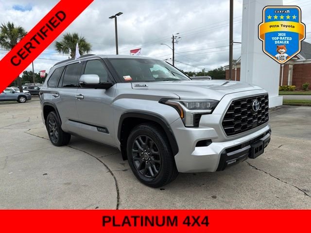 Certified Used 2023 Silver Toyota Platinum image 3
